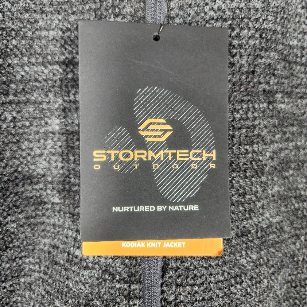 Stormtech NWT Outdoor Women's Kodiak Knit Jacket - KR-1W Graphite Medium - Picture 7 of 16